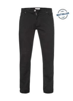 BRAX Jeans Chuck, Modern Fit, Baumwoll-Stretch, Schwarz