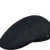 Schiebermütze, Leinen, Blau -Maenner Mode Haus  295556 norm