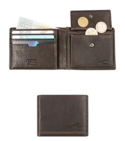 Camel Active Geldbörse, Leder, Kastanienbraun