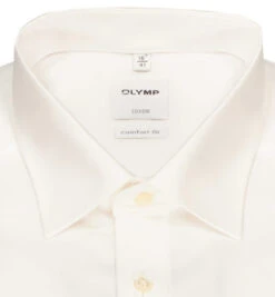 OLYMP Hemd, Comfort Fit, Popeline, Creme 8 OLYMP Hemd, Comfort Fit, Popeline, Creme -Maenner Mode Haus 29887 norm2