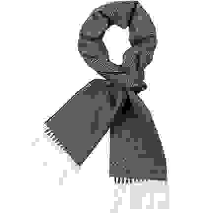 Eagle Schal, Lammwolle, Anthrazit Meliert 5 Eagle Schal, Lammwolle, Anthrazit Meliert – Bild 3