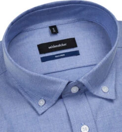 Seidensticker Hemd, Shaped Fit, Oxford, Blau -Maenner Mode Haus  304603 norm2