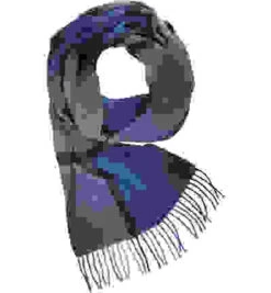 Bugatti Schal, Wolle, Blau Kariert -Maenner Mode Haus  307268 norm 1