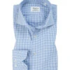 Stenströms Hemd, Fitted Body, Twill, Blau-weiß Kariert -Maenner Mode Haus  309302 norm