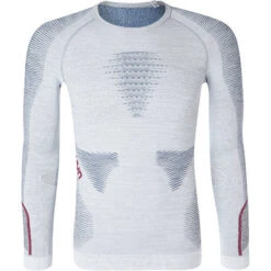 UYN Funktionsshirt, Mikrofaser, Weiß Meliert