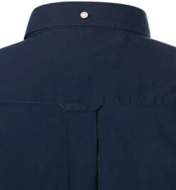 Gant Kurzarmhemd, Regular Fit, Popeline, Nachtblau -Maenner Mode Haus  313717 norm3
