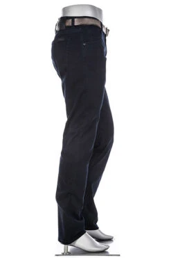 Alberto Jeans Stone, Modern Fit, Baumwoll-Stretch 10oz, Nachtblau -Maenner Mode Haus  314381 norm2