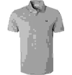 Lacoste Polo-Shirt, Regular Fit, Baumwoll-Piqué, Grau Meliert 11 Lacoste Polo-Shirt, Regular Fit, Baumwoll-Piqué, Grau Meliert -Maenner Mode Haus 315434 norm 1