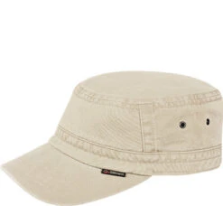 Schirmmütze, Baumwolle UV-Schutz, Natur