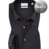 Calvin Klein Hemd, Slim Fit, Popeline, Schwarz