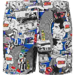 Colmar Badeshorts, Mikrofaser, Mutlicolor Gemustert -Maenner Mode Haus  319153 norm 1