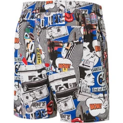 Colmar Badeshorts, Mikrofaser, Mutlicolor Gemustert -Maenner Mode Haus  319153 norm3