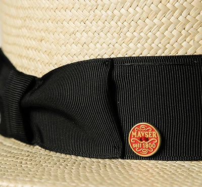 Panamahut, Stroh, Hellbeige 4 Panamahut, Stroh, Hellbeige – Bild 2