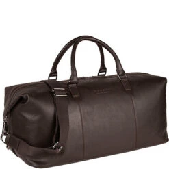 Bugatti Weekender, Leder, Dunkelbraun