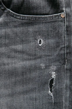 7 For All Mankind Jeans, Tapered Fit, Baumwoll-Stretch, Grau -Maenner Mode Haus  326276 norm3