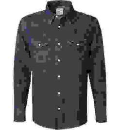 Wrangler Jeanshemd, Regular Fit, Baumwolle, Dunkelblau -Maenner Mode Haus  327035 norm 1