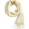Schal, Reines Kaschmir, Creme