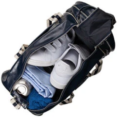 Fred Perry Sporttasche, Kunstleder, Dunkelblau -Maenner Mode Haus  328694 norm3