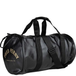 Fred Perry Sporttasche, Kunstleder, Schwarz 9 Fred Perry Sporttasche, Kunstleder, Schwarz -Maenner Mode Haus 328700 norm2