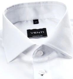 Venti Hemd, Modern Fit, Twill, Weiß 8 Venti Hemd, Modern Fit, Twill, Weiß -Maenner Mode Haus 331437 norm2