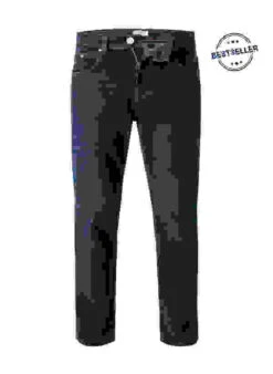 Bugatti Jeans, Regular Fit, Baumwoll-Stretch, Navy -Maenner Mode Haus  332991 norm 1