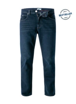 Bugatti Jeans, Regular Fit, Baumwoll-Stretch, Navy