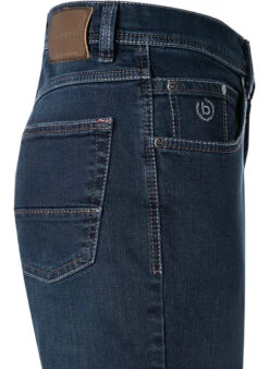 Bugatti Jeans, Regular Fit, Baumwoll-Stretch, Navy -Maenner Mode Haus  332991 norm3