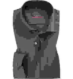 Eterna Hemd, Modern Fit, Baumwolle, Dunkelgrau Meliert -Maenner Mode Haus  333293 norm 1