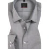 Venti Hemd, Body Fit, Baumwolle, Hellgrau Meliert 1 Venti Hemd, Body Fit, Baumwolle, Hellgrau Meliert -Maenner Mode Haus 333464 norm