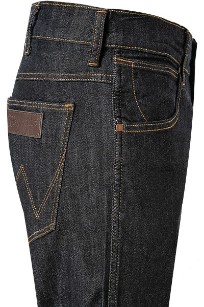 Wrangler Jeans Larston, Slim Fit, Baumwoll-Stretch, Nachtblau 5 Wrangler Jeans Larston, Slim Fit, Baumwoll-Stretch, Nachtblau – Bild 3