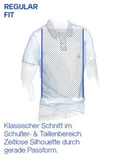 Polo-Shirt Paul, Dry Comfort, Orange -Maenner Mode Haus  340254 norm5