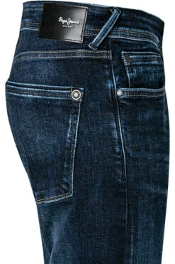 Pepe Jeans Jeans Stanley, Tapered Fit, Baumwoll-Stretch, Dunkelblau -Maenner Mode Haus  340431 norm3