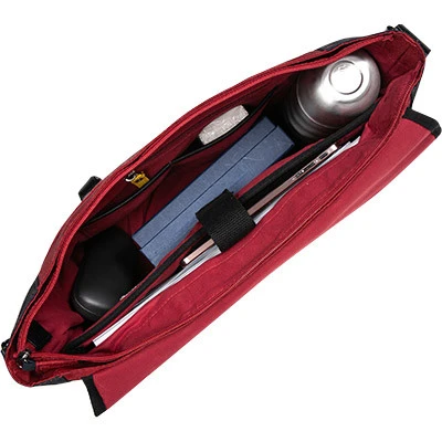 Camel Active Messengerbag, Mikrofaser, Rot 5 Camel Active Messengerbag, Mikrofaser, Rot – Bild 3