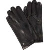 Roeckl Handschuhe, Leder-Seide Gefüttert, Schwarz -Maenner Mode Haus  342834 norm