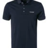 Armani Exchange Polo-Shirt, Baumwoll-Jersey, Marineblau -Maenner Mode Haus  342849 norm