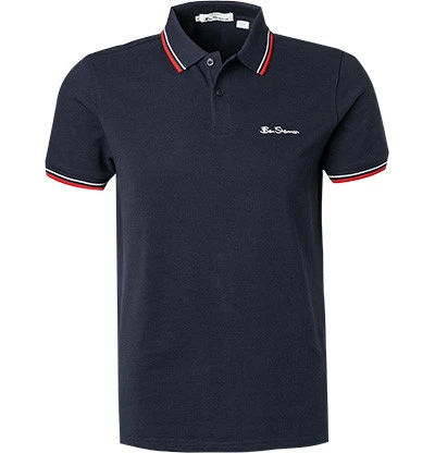 Ben Sherman Polo-Shirt, Regular Fit, Baumwoll-Piqué, Marineblau 3 Ben Sherman Polo-Shirt, Regular Fit, Baumwoll-Piqué, Marineblau
