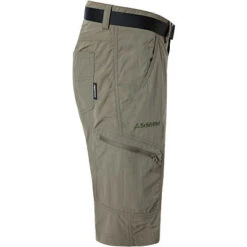 Schöffel Shorts, Relaxed Fit, Mikrofaser, Khaki -Maenner Mode Haus  343697 norm3
