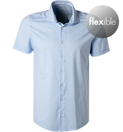 Pure Kurzarmhemd, Funktionsmaterial, Hellblau Meliert 3 Pure Kurzarmhemd, Funktionsmaterial, Hellblau Meliert