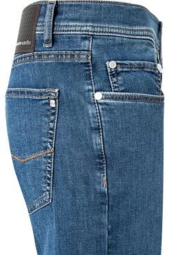 Pierre Cardin Jeans Lyon, Modern Fit, Baumwoll-Stretch, Blau -Maenner Mode Haus  346860 norm3