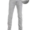 Alberto Jeans Pipe, Regular Fit, Baumwolle T400® 9oz, Hellgrau