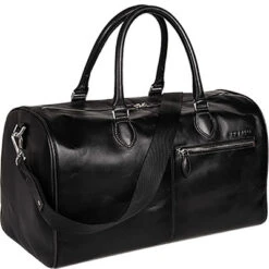 Bugatti Weekender, Leder, Dunkelgrau