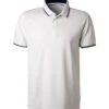 RAGMAN Polo-Shirt, Modern Fit, Baumwoll-Piqué, Weiß -Maenner Mode Haus  348494 norm