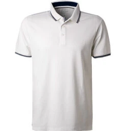 RAGMAN Polo-Shirt, Modern Fit, Baumwoll-Piqué, Weiß