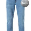 7 For All Mankind Jeans Slimmy, Mikrofaser, Hellblau -Maenner Mode Haus  350957 norm