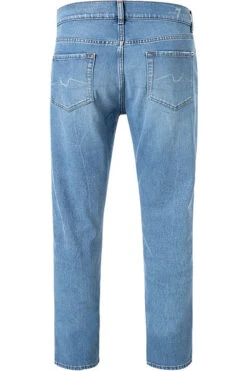 7 For All Mankind Jeans Slimmy, Mikrofaser, Hellblau -Maenner Mode Haus  350957 norm2