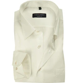 Hemd, Comfort Fit, Baumwolle, Ecru