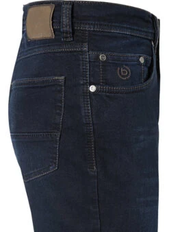 Bugatti Jeans, Regular Fit, Baumwoll-Stretch, Nachtblau -Maenner Mode Haus  353005 norm3