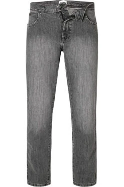 Wrangler Jeans Texas, Straight Fit, Baumwoll-Stretch, Grau