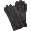 Handschuhe, Hirschleder, Dunkelblau -Maenner Mode Haus  358797 norm
