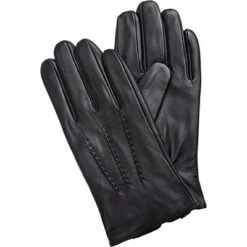 Handschuhe, Schafleder, Schwarz